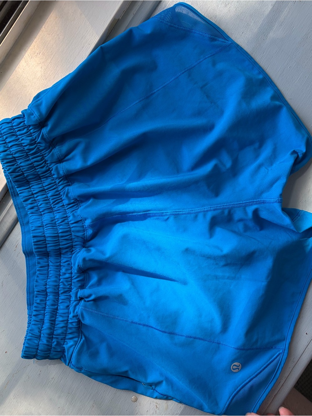 lululemon athletica Bright Blue Women's Athletic Shorts